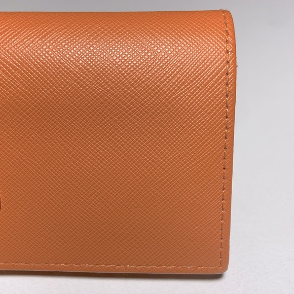 Tory Burch Saffiano Leather Sunglasses Eyeglasses Case Gold Logo with Pouch - Picture 4 of 15